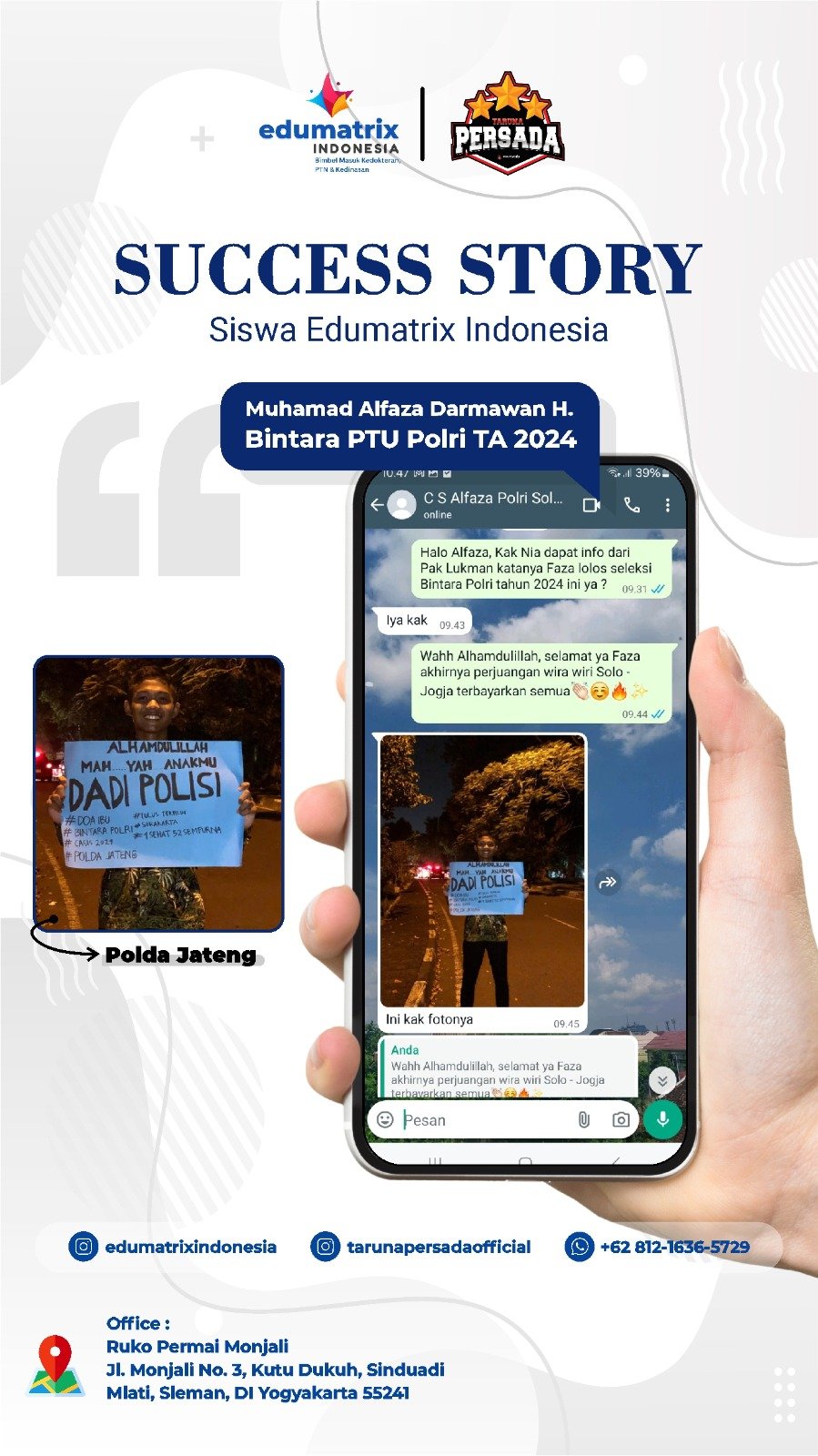 Success_Story_Tni_Polri_Alfaza_Potrait Success_Story_Tni_Polri_Alfaza_Potrait