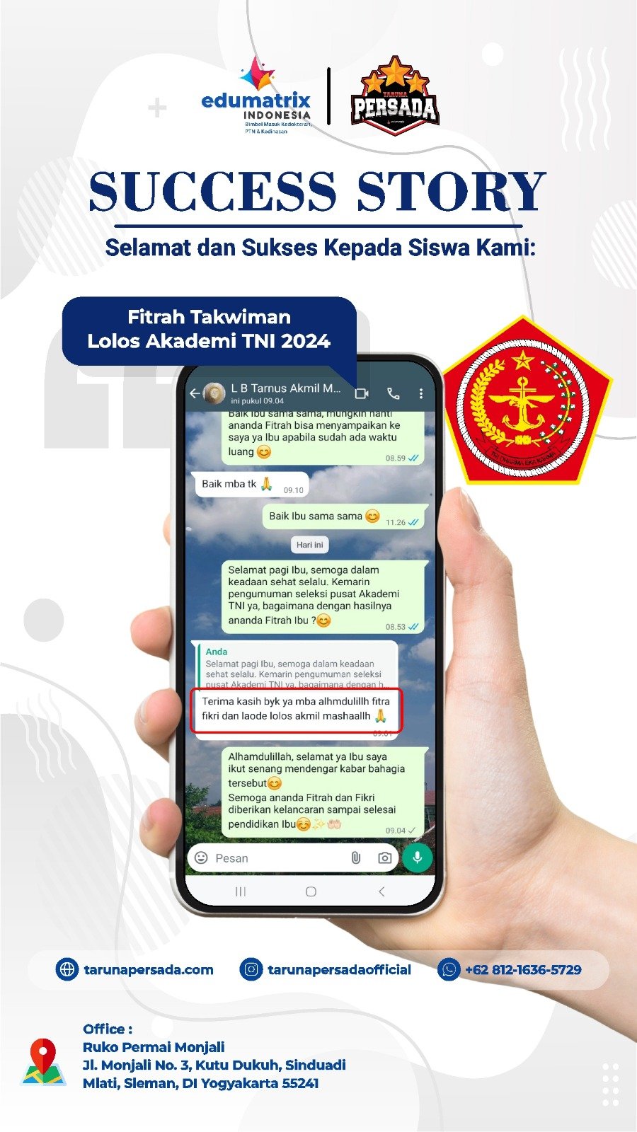 Success_Story_Tni_Polri_Fitrah_Potrait